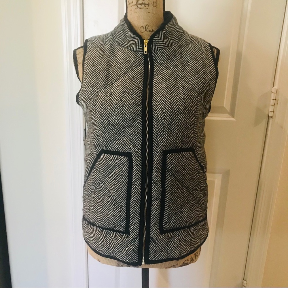 Merokeety Quilted Herringbone Puffer Jacket sz S - Picture 8 of 11